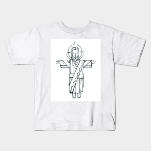 Jesus Christ Open arms Kids T-Shirt